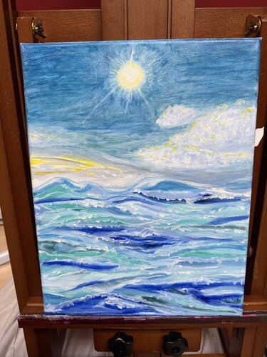 Ice, Light and Sea von Alison Forsberg, Malerei kaufen auf Singulart