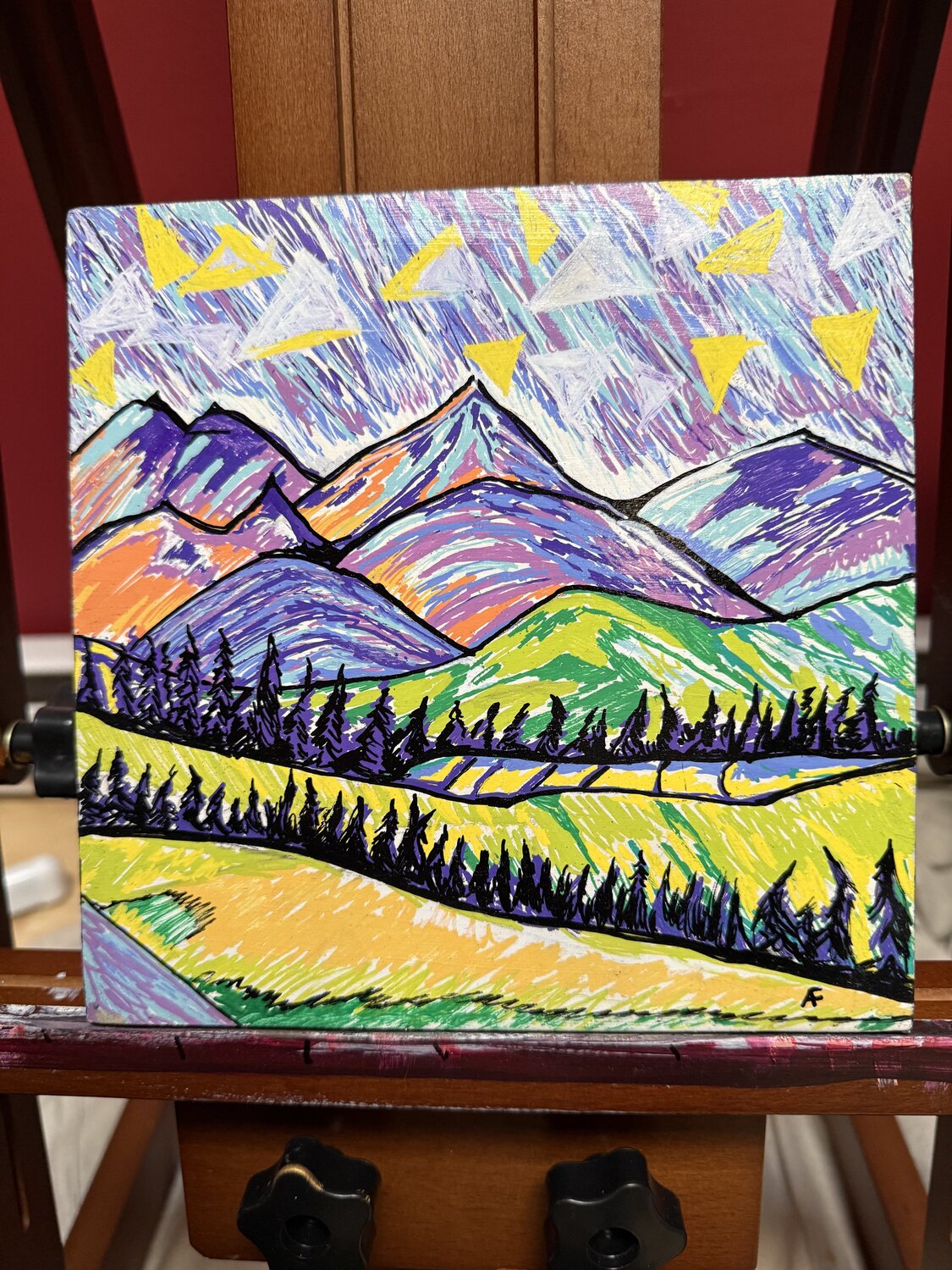 Violet Mountain Dream Alison Forsberg