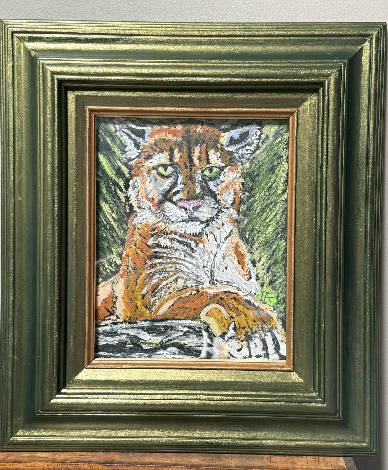 Judgement Cougar Alison Forsberg Werk op papier te koop