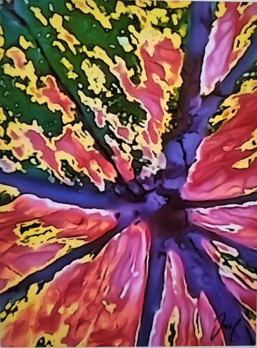 Blauer Puls von Roman Imhof, Malerei kaufen auf Singulart