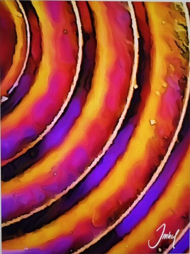 Raumschiff oder Schnecke van Roman Imhof, Schilderij te koop op Singulart