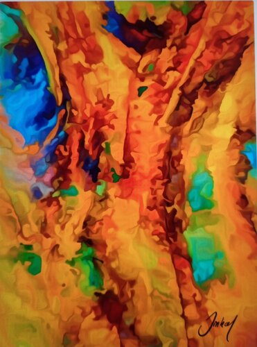 Die Lichtgestalt von Roman Imhof, Malerei kaufen auf Singulart