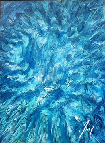 Wasser von Roman Imhof, Malerei kaufen auf Singulart