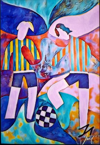 Fußball von Roman Imhof, Malerei kaufen auf Singulart