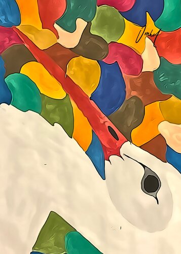 Storch(Vogel) von Roman Imhof, Malerei kaufen auf Singulart