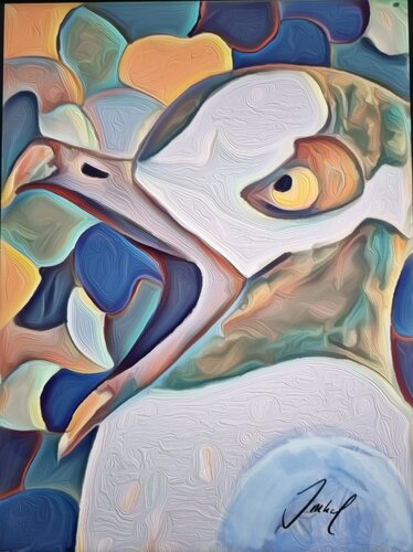 Möve di Roman Imhof, Pittura in vendita su Singulart