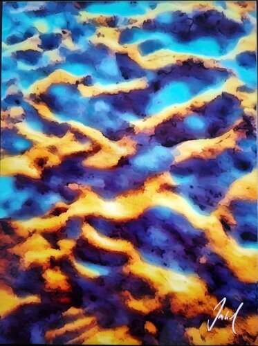 Der Schwarm, the swarm by Roman Imhof, Painting for Sale on Singulart
