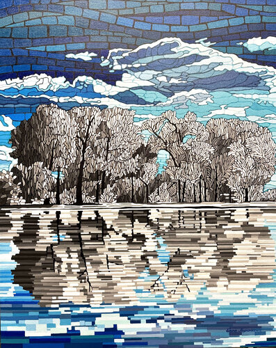 On its way von Elena Myasnikova, Malerei kaufen auf Singulart