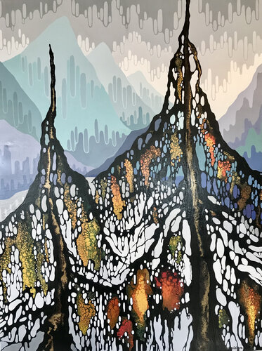 Two sisters van Elena Myasnikova, Schilderij te koop op Singulart