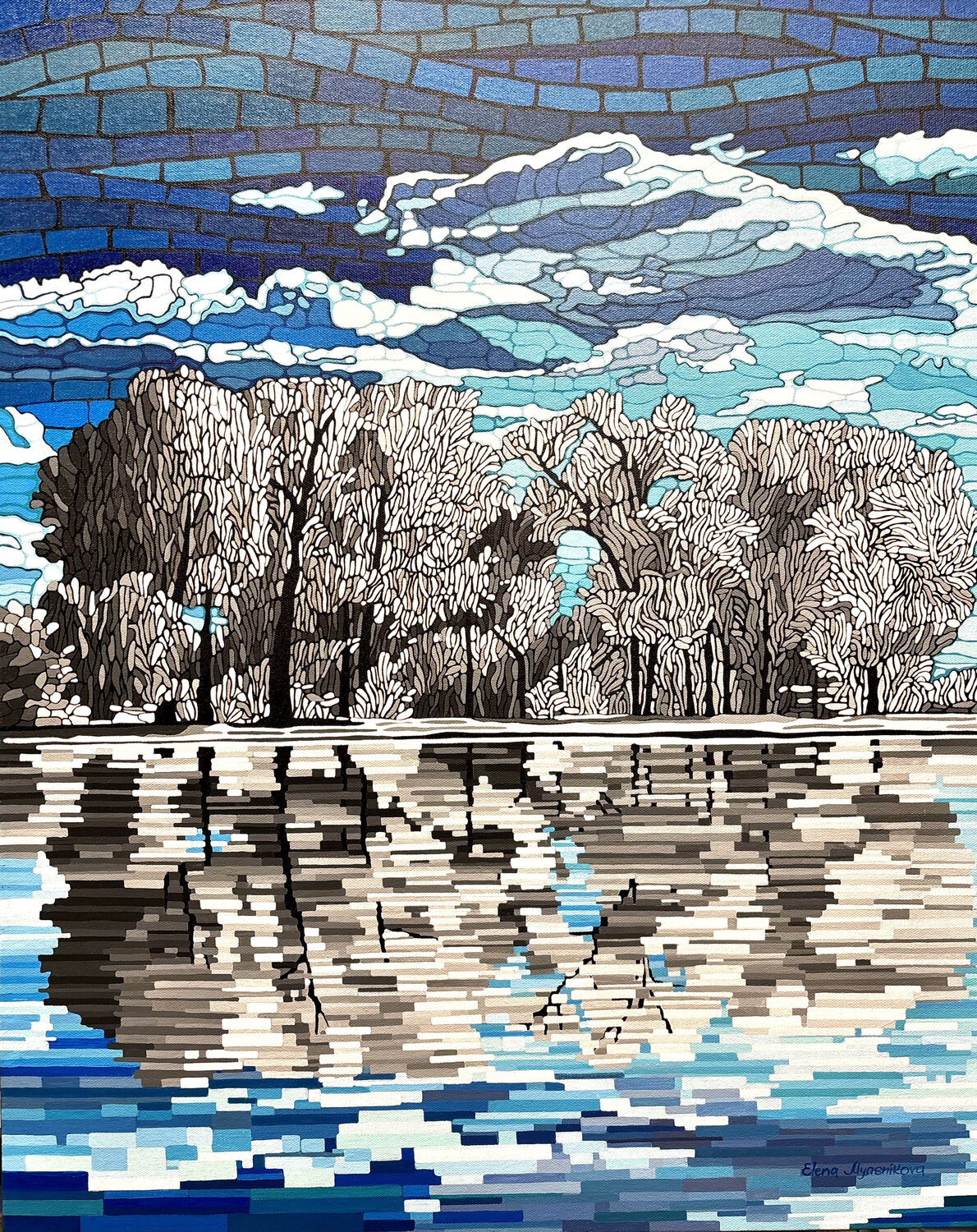 On its way Elena Myasnikova