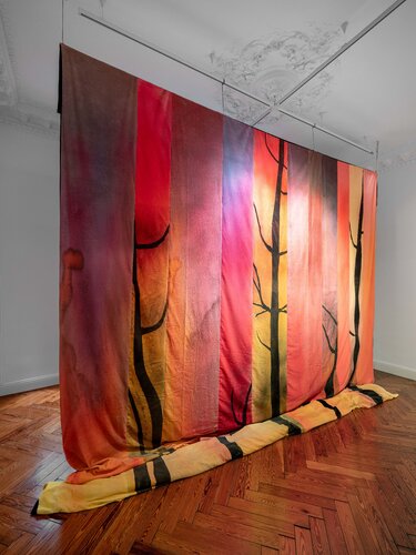 Ce feu qui me consume van Adélaïde Feriot, Textiel te koop op Singulart