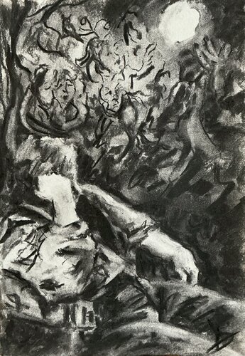 Slumber. de Victoria General, Dibujo a la venta en Singulart