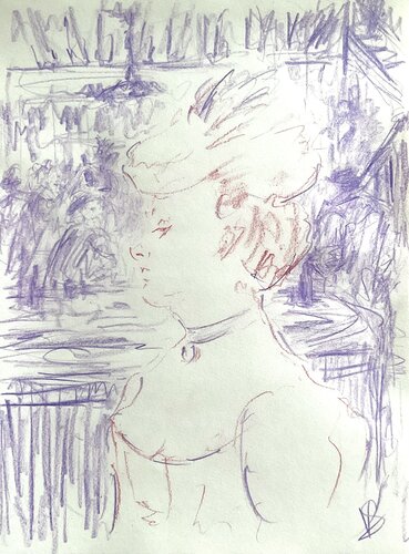 The madam. von Victoria General, Zeichnungen kaufen auf Singulart