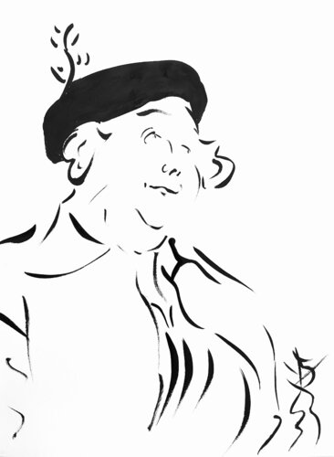 Sa plume. von Victoria General, Malerei kaufen auf Singulart