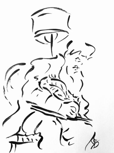 La critique. by Victoria General, Painting for Sale on Singulart