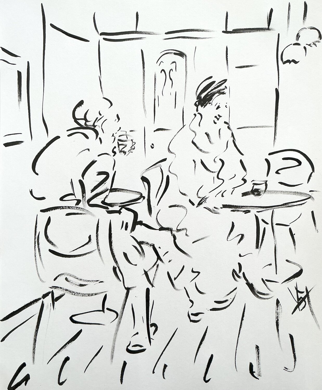 The regulars. Victoria General