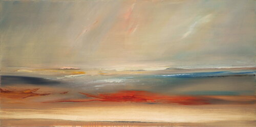 Im Spiegel der Erde van Anne Hefer, Schilderij te koop op Singulart