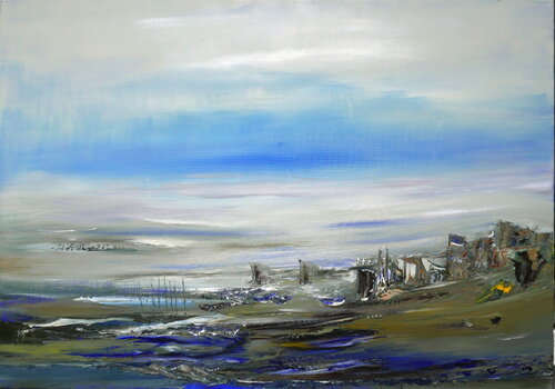 Anderswo de Anne Hefer, Pintura a la venta en Singulart