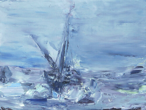 In memoriam Caspar David Friedrich von Anne Hefer, Malerei kaufen auf Singulart