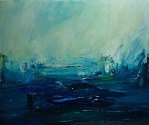 Vom Wasser 2 van Anne Hefer, Schilderij te koop op Singulart