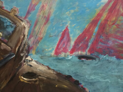 Kreuzwind van Christiane Caroline Möller, Schilderij te koop op Singulart
