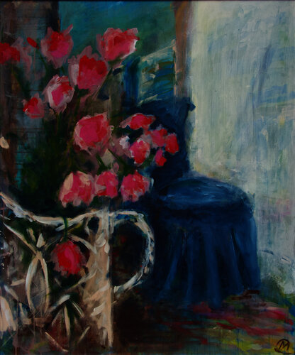 am Fenster de Christiane Caroline Möller, Pintura a la venta en Singulart