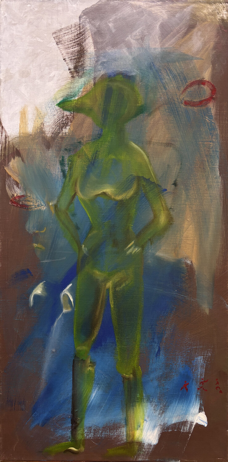 Genesis - Auftauchen statt Abbild Christiane Caroline Möller Pintura original en venta