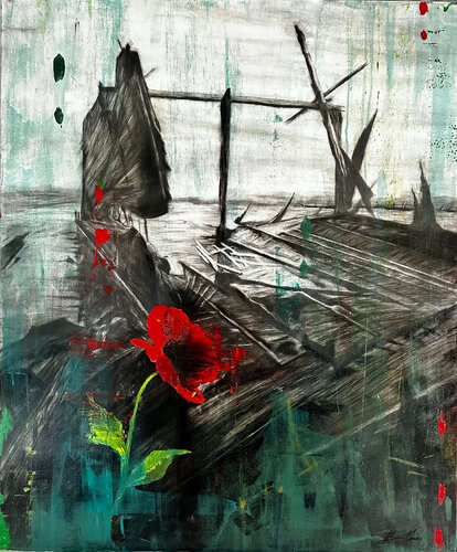 Thread of Hope von Alessia Mogos, Malerei kaufen auf Singulart