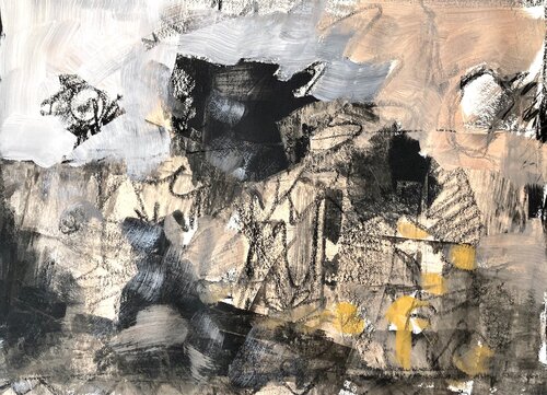 Im Schnee 1 von Odette Knauft, Werk auf Papier kaufen auf Singulart
