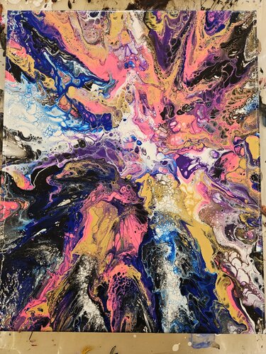 Explosion di Yvonne Küttel, Pittura in vendita su Singulart