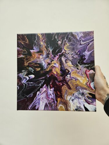 Das Geschehen di Yvonne Küttel, Pittura in vendita su Singulart