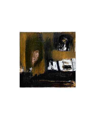 Echoes in ochre van Victor Portillo, Schilderij te koop op Singulart