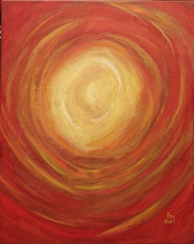 "Nucleo di Luce" (2025) di Francesco Mescia, Pittura in vendita su Singulart