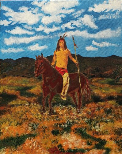 "Native" 2025 di Francesco Mescia, Pittura in vendita su Singulart