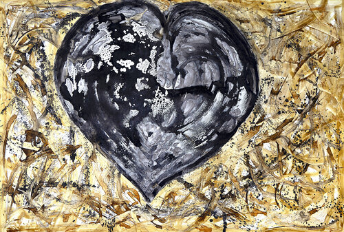 il cuore in versi di sergio carlacchiani, Pittura in vendita su Singulart