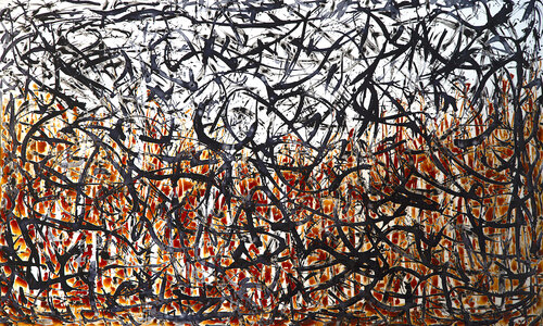 Stormi d'anime scriventi di sergio carlacchiani, Pittura in vendita su Singulart