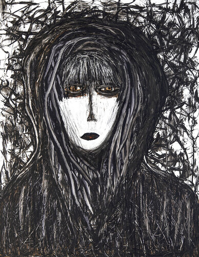 Il tratto mistero inviolabile di sergio carlacchiani, Pittura in vendita su Singulart