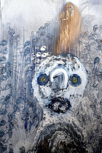 Ri-Tratto dalla follia di sergio carlacchiani, Pittura in vendita su Singulart