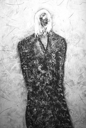 Transgender trendy di sergio carlacchiani, Pittura in vendita su Singulart