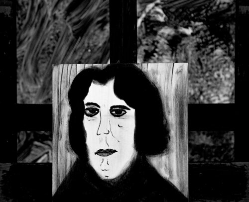 Oscar Wilde: "vivere è la cosa più rara al mondo" di sergio carlacchiani, Pittura in vendita su Singulart