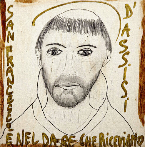 "È nel dare che riceviamo" by sergio carlacchiani, Painting for Sale on Singulart
