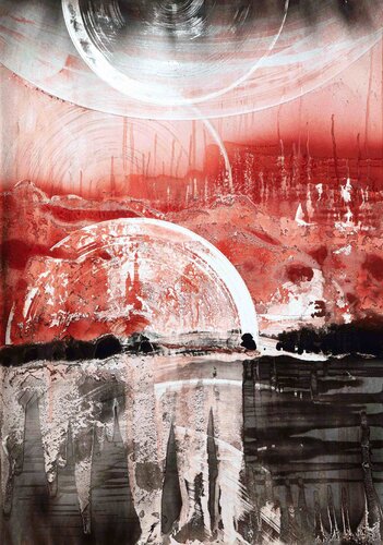 Spazi estremi di preghiera by sergio carlacchiani, Painting for Sale on Singulart