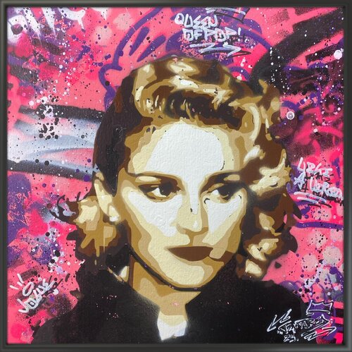 Queen of pop de Textured, Pintura a la venta en Singulart