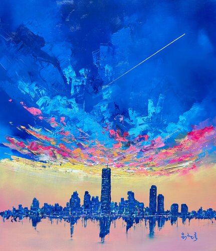 Sunset Euphoria 02 von jeongrock Heo, Malerei kaufen auf Singulart