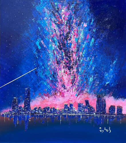 Beyond Sky von jeongrock Heo, Malerei kaufen auf Singulart