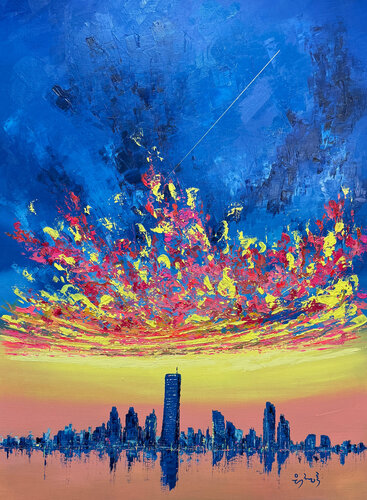 Sunset Euphoria 09 von jeongrock Heo, Malerei kaufen auf Singulart