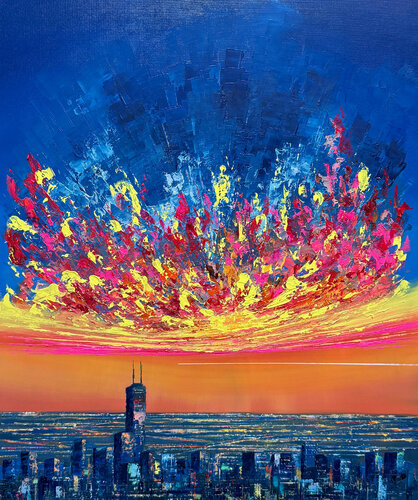 Sunset Euphoria 07 von jeongrock Heo, Malerei kaufen auf Singulart