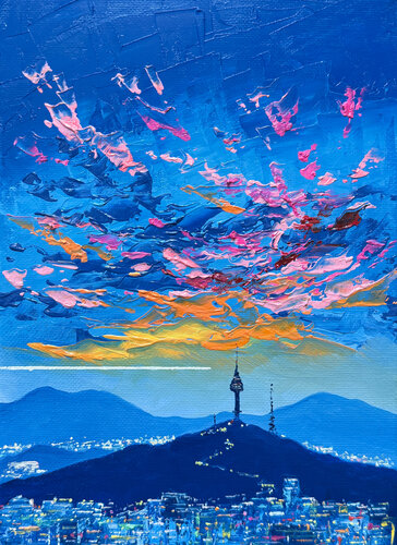 Metaphor 35 van jeongrock Heo, Schilderij te koop op Singulart
