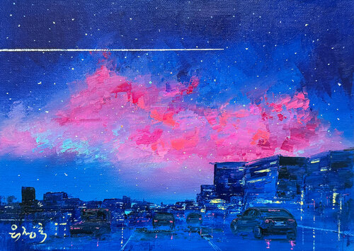 Beyond Sky 02 von jeongrock Heo, Malerei kaufen auf Singulart