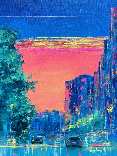 On my way home 23 von jeongrock Heo, Malerei kaufen auf Singulart